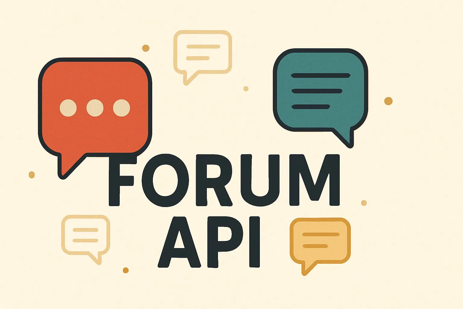 Project cover image for Forum API