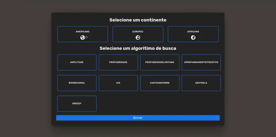 Animated project demonstration for AI Map