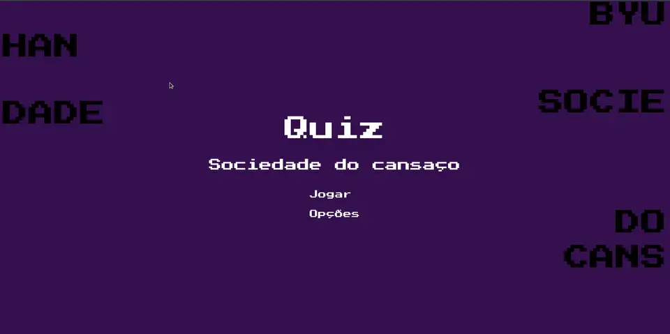 Animated project demonstration for Interactive Quiz